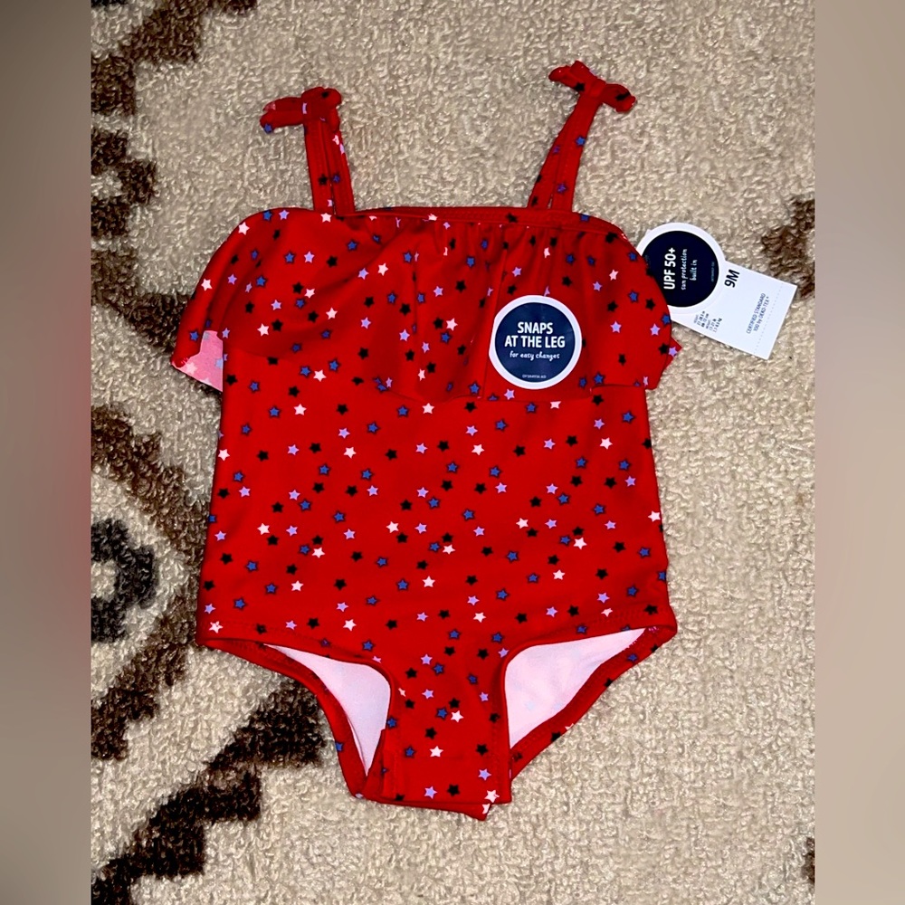 Girls 9month One Piece Swimsuit